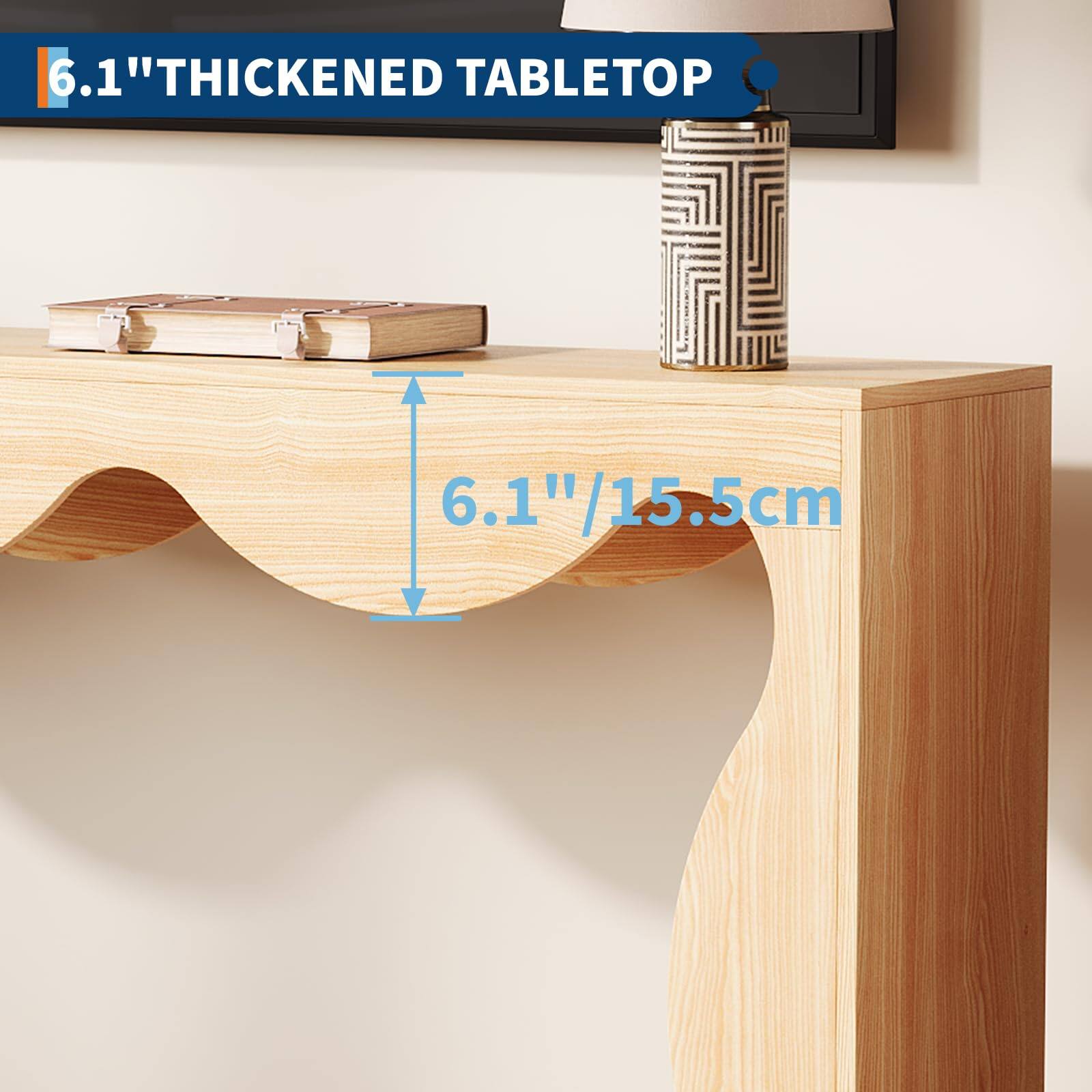 6.1" THICKENED TABLETOP  
6.1"/15.5cm