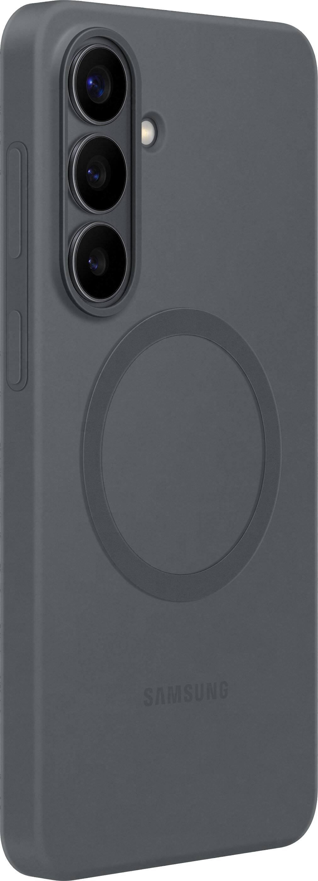 Alt View 12. Samsung - Galaxy S26+ Silicone Magnet Case - Black.