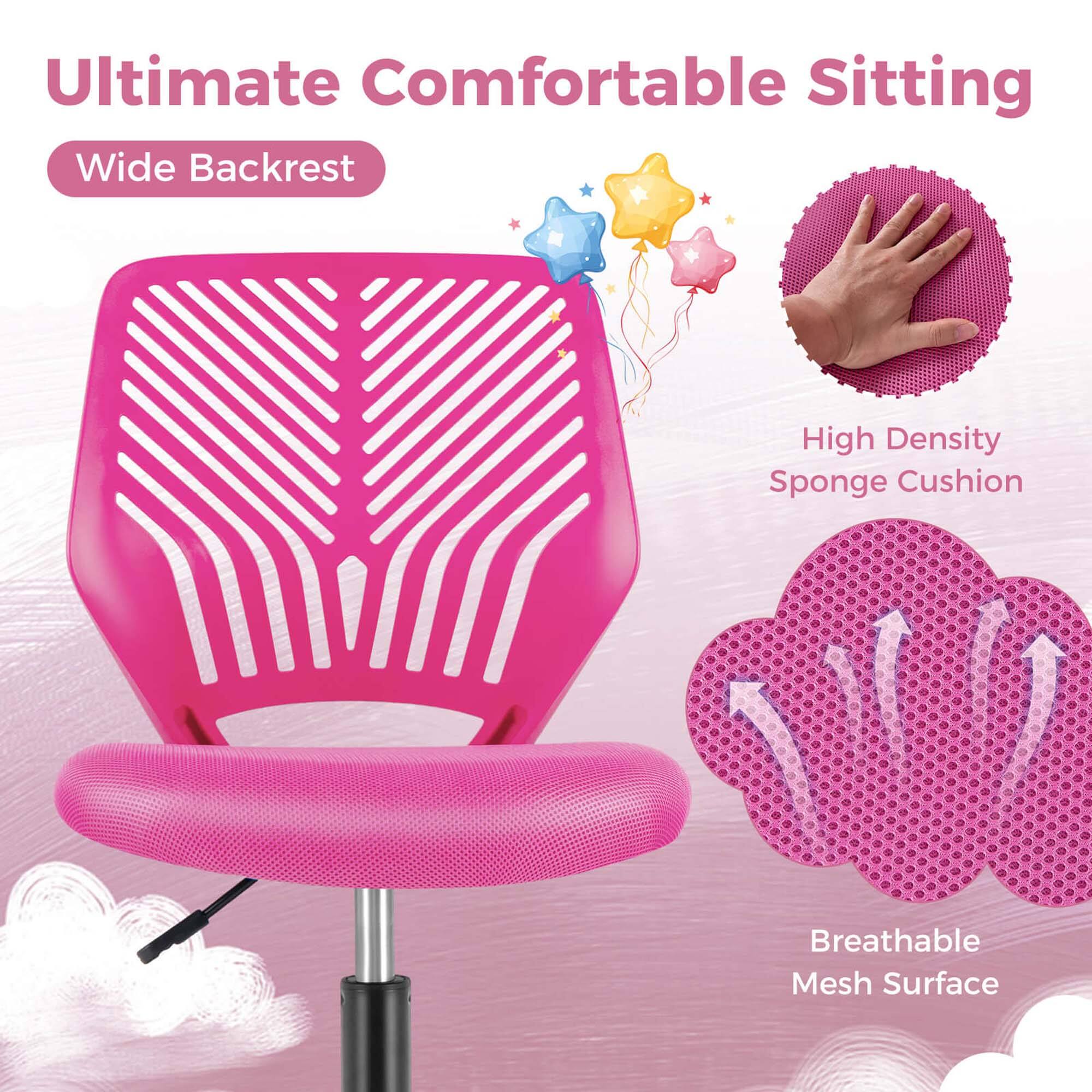 Ultimate Comfortable Sitting Wide Backrest High Density Sponge Cushion Breathable Mesh Surface