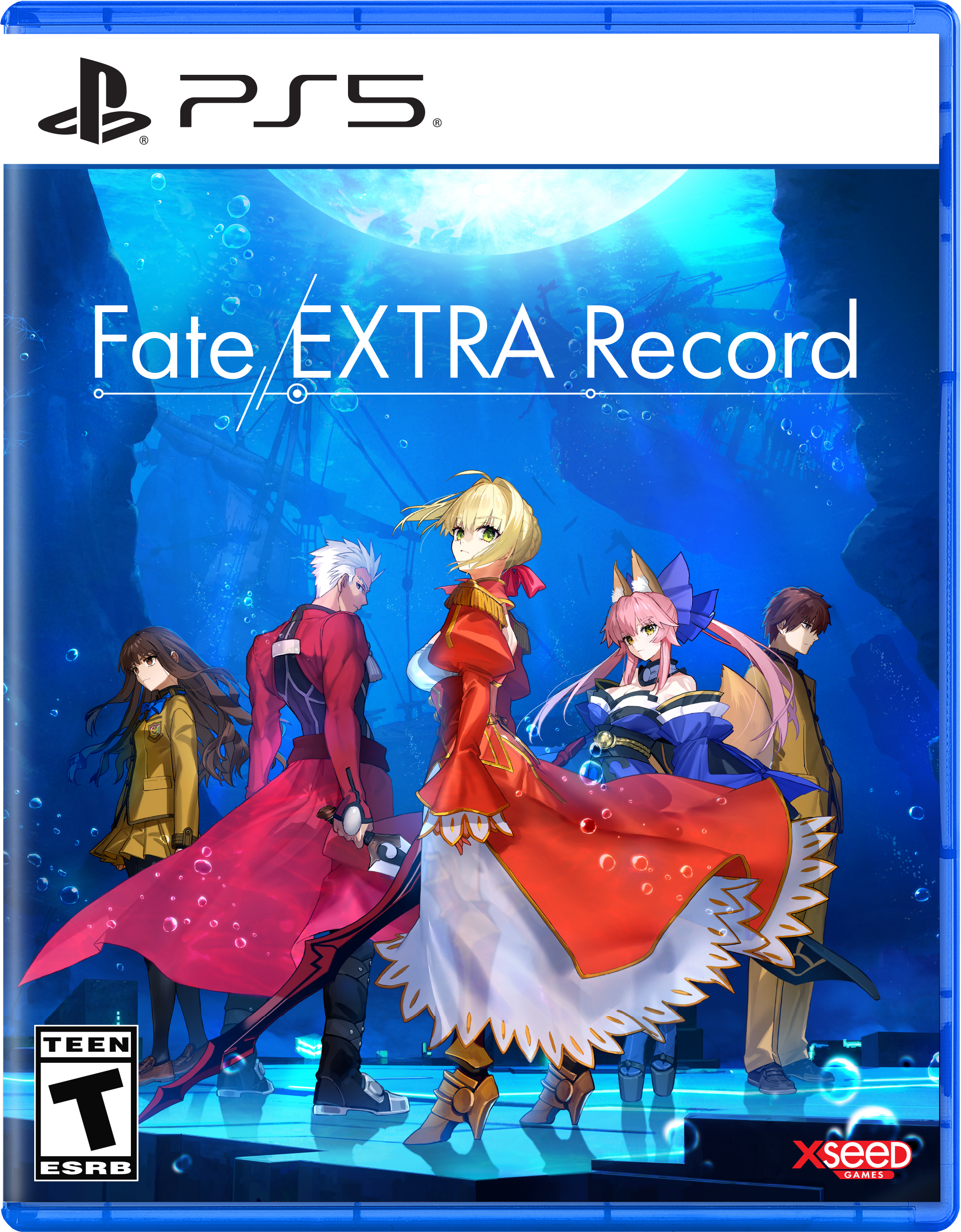 PS5  
Fate EXTRA Record  
TEEN T ESRB  
XSEED GAMES - T (Teen 13+)