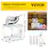 I PRODUCT SPECIFICATIONS: VEVOR Product Weight: 13.4KG / 29.5 lbs Product Dimensions: 470 x 360 x 640 mm / 18.5 x 14.2 x 25.2 in VEVOR 25.2" / 640 mm 14.2" / 470 mm 18.5" / 360 mm