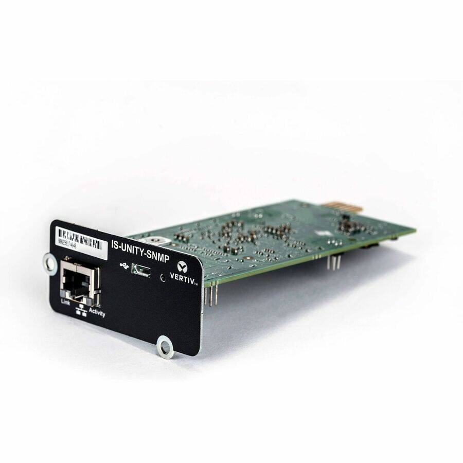 IS-UNITY-SNMP  
VERTIV  
Link  
Activity