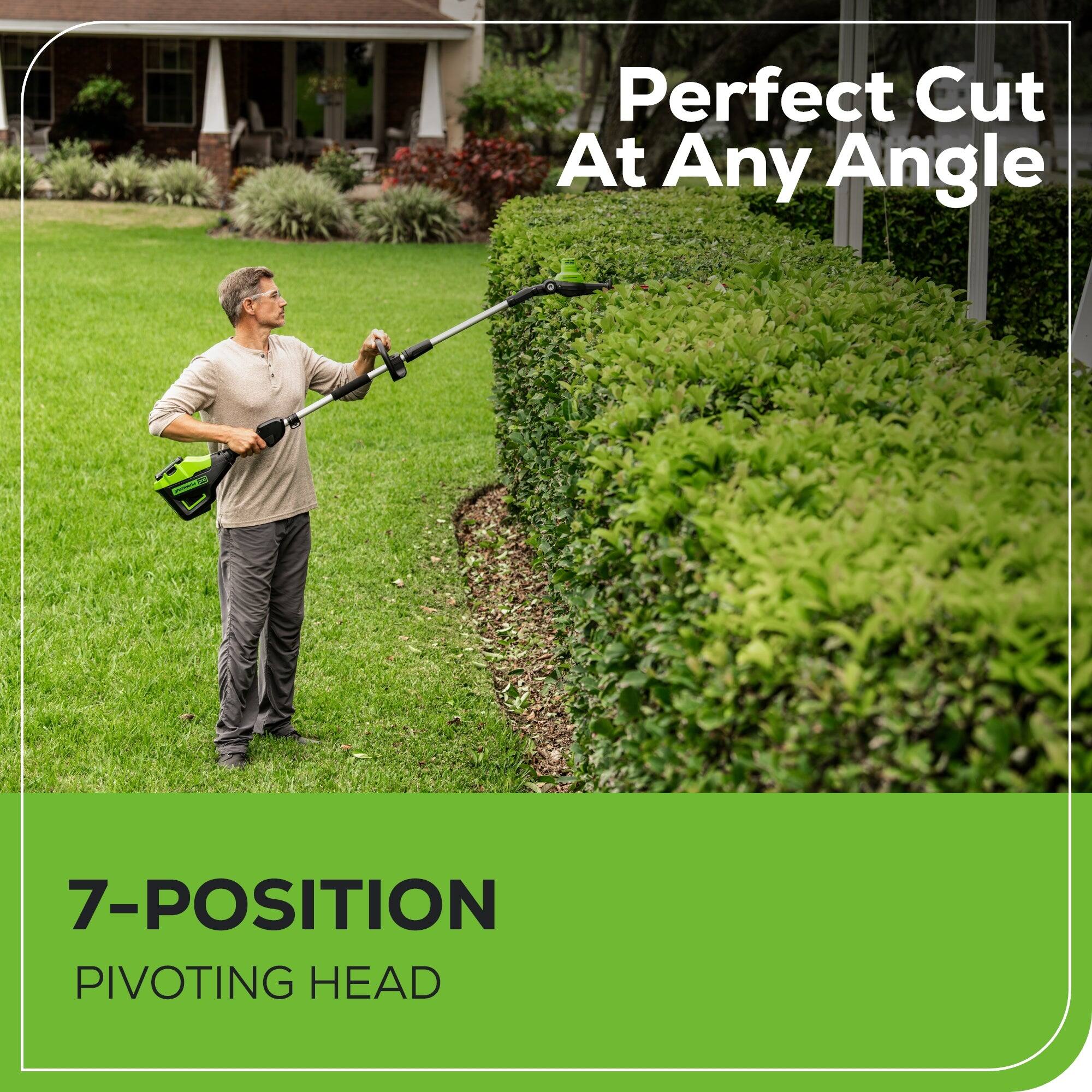Perfect Cut At Any Angle

7-POSITION PIVOTING HEAD