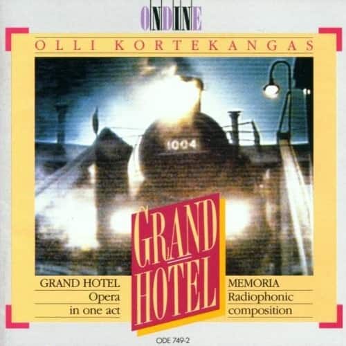 Kortekangas / Avanti Chamber Orch / Srstrom - Kortekangas: Grand Hotel Memo  - COMPACT DISCS