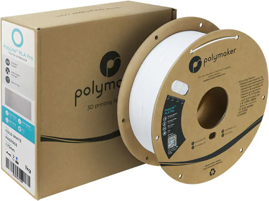 Pla Pro Polymaker PLA Pro Filament White PA07002 - Best Buy