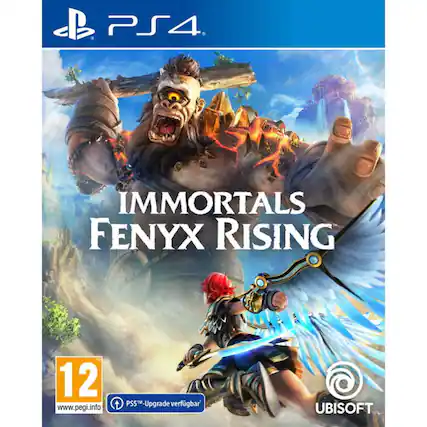 PS4
IMMORTALS FENYX RISING
12 www.pegi.info
PS5™ Upgrade verfügbar
UBISOFT - T (Teen 13+)