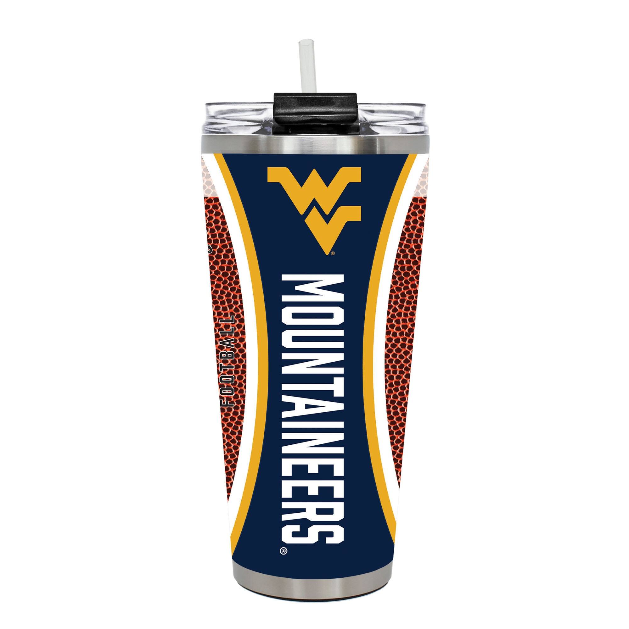 Great American Products - West Virginia Mountaineers 32oz. Big Slim Game Ball Travel Tumbler - Brown price history on PriceWatchPro
