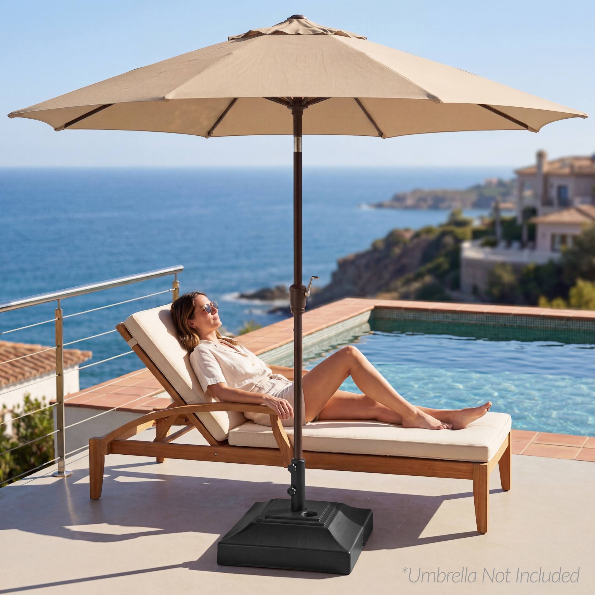 *Umbrella Not Included