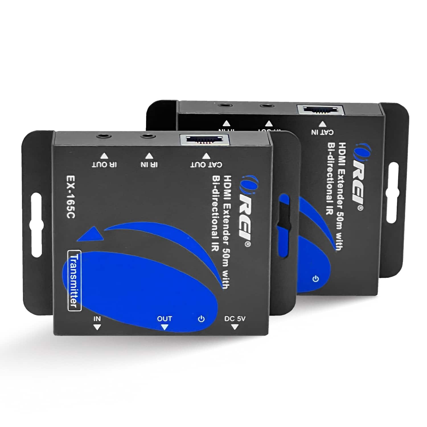 Orei 1080p HDMI Extender (Loop, Bi IR) 165ft (cat6) EX 165C