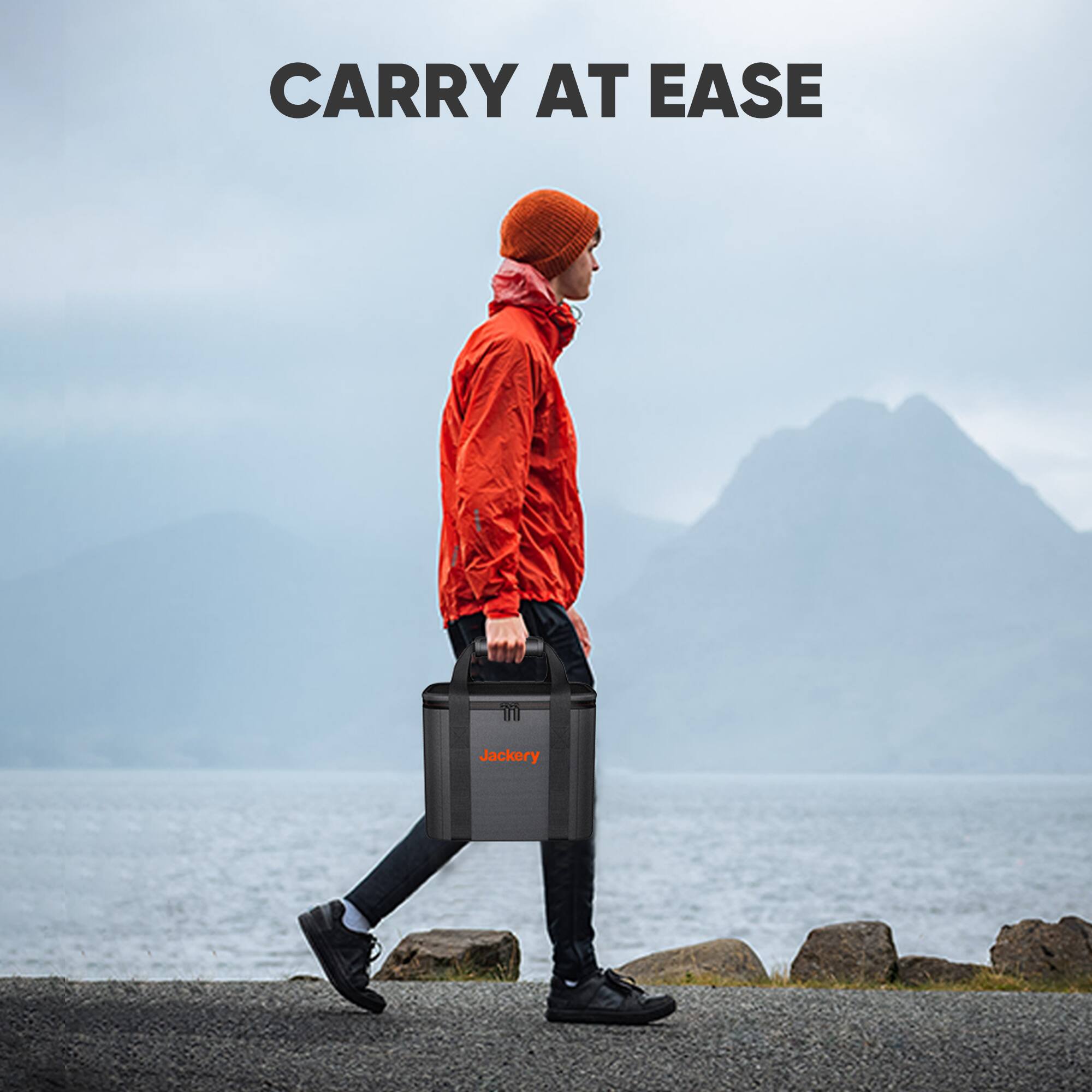 Alt View 3. Jackery - Carrying Case Bag (S Size) for Explorer 290.