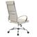 Alt View 4. LeisureMod - Benmar High Back Leather Office Chair with Adjustable Height, Swivel Base, Ergonomic Design Modern Conference Chair - Teal.