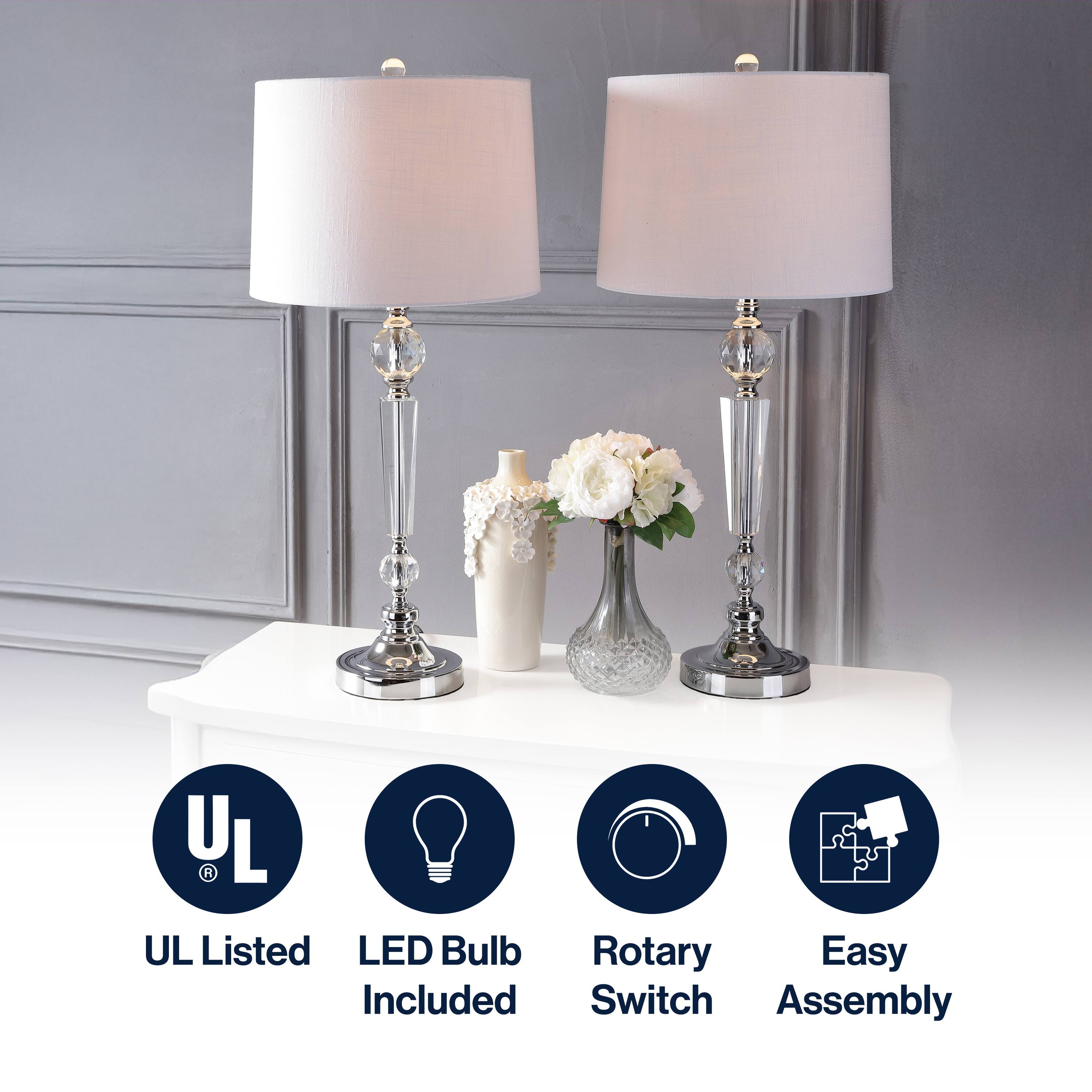 - UL Listed
- LED Bulb Included
- Rotary Switch
- Easy Assembly