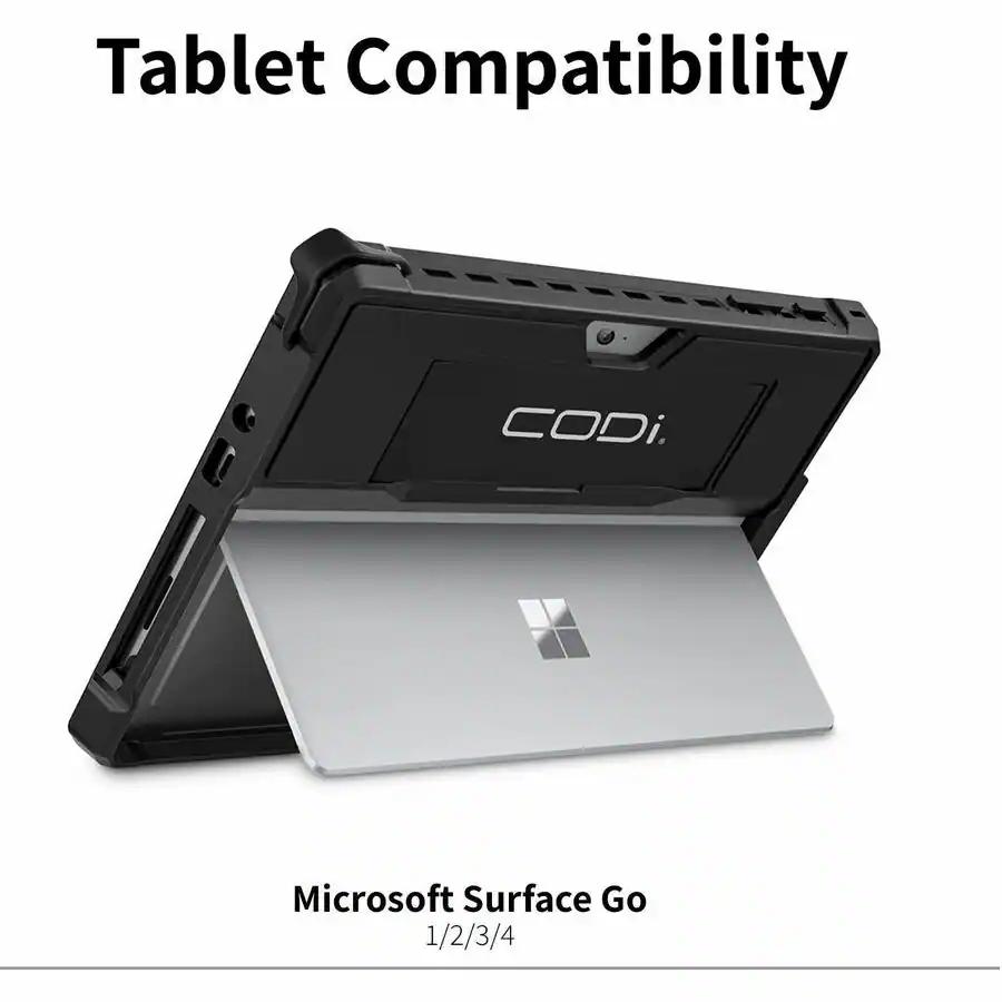 Tablet Compatibility

CODi

Microsoft Surface Go 1/2/3/4