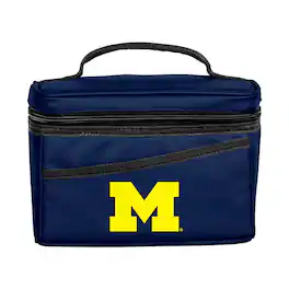 Logo Brands - Michigan Wolverines 6-Can Flex Cooler - Navy