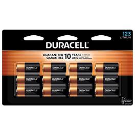 Duracell - Lithium 123 3 V Battery 037506 12 pk