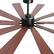 Alt View 9. Breezary - 72-Inch Extra-Large Ceiling Fan with 10 Plywood Blades, DC Motor, 6-Speed Remote, Tri-Color LED Light, Dual Downrods - Matte Black.