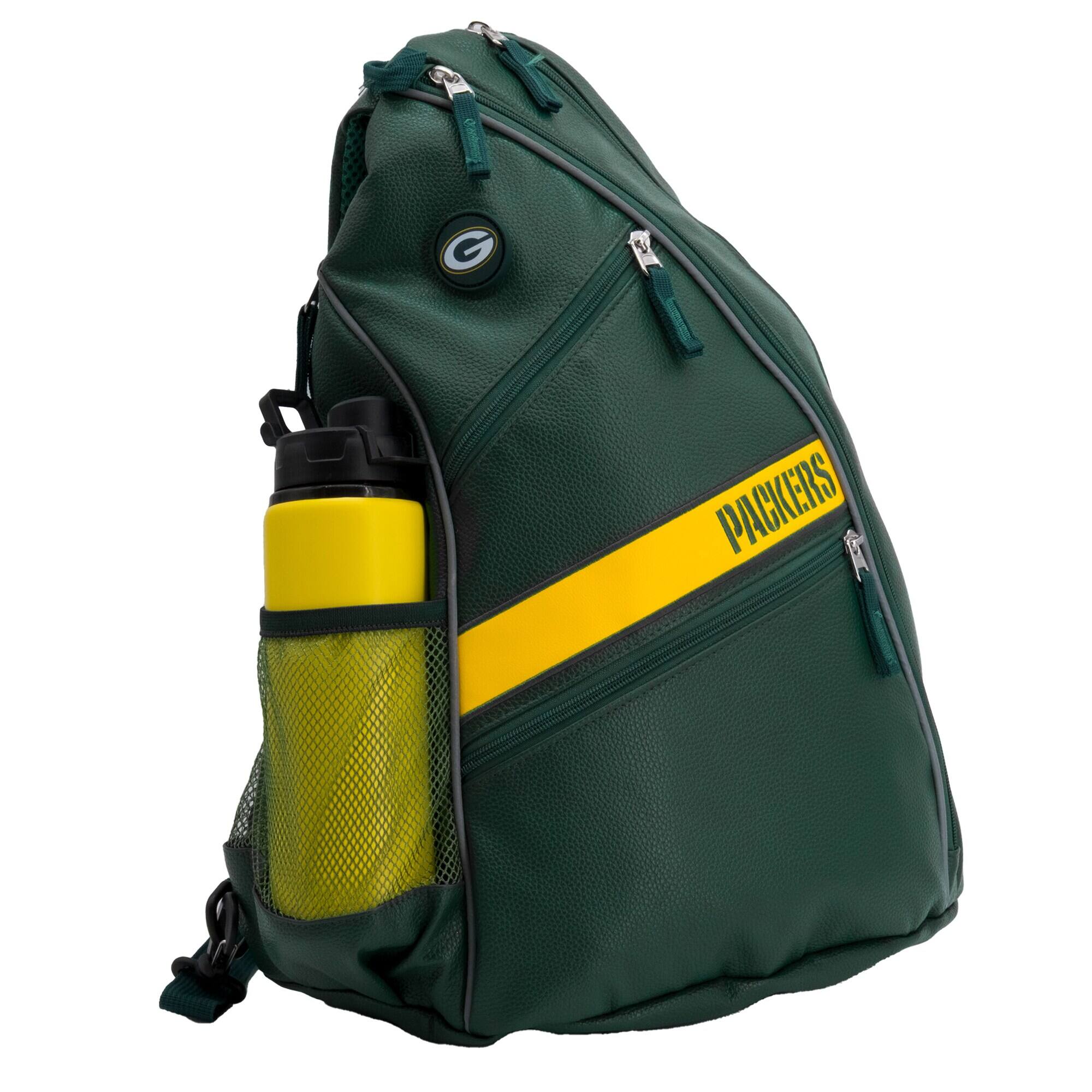 Alt View 2. Team Golf - Green Bay Packers Embroidered Team Backpack - Multicolor.