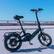 Alt View 2. Blutron - EB350F Foldable Ebike Black, 30 mile Max Range and 20MPH Max Speed - Black.