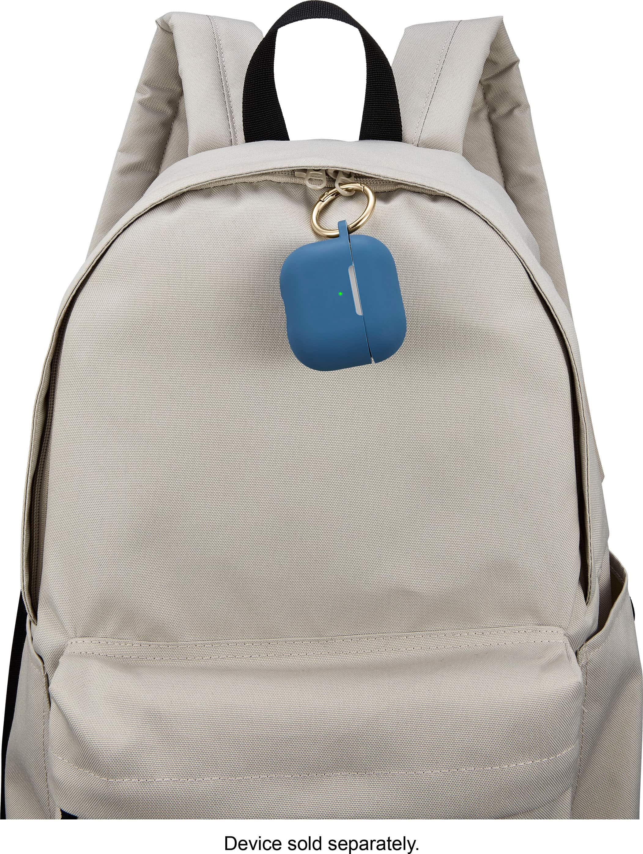 The text on the image reads "device sold separately."