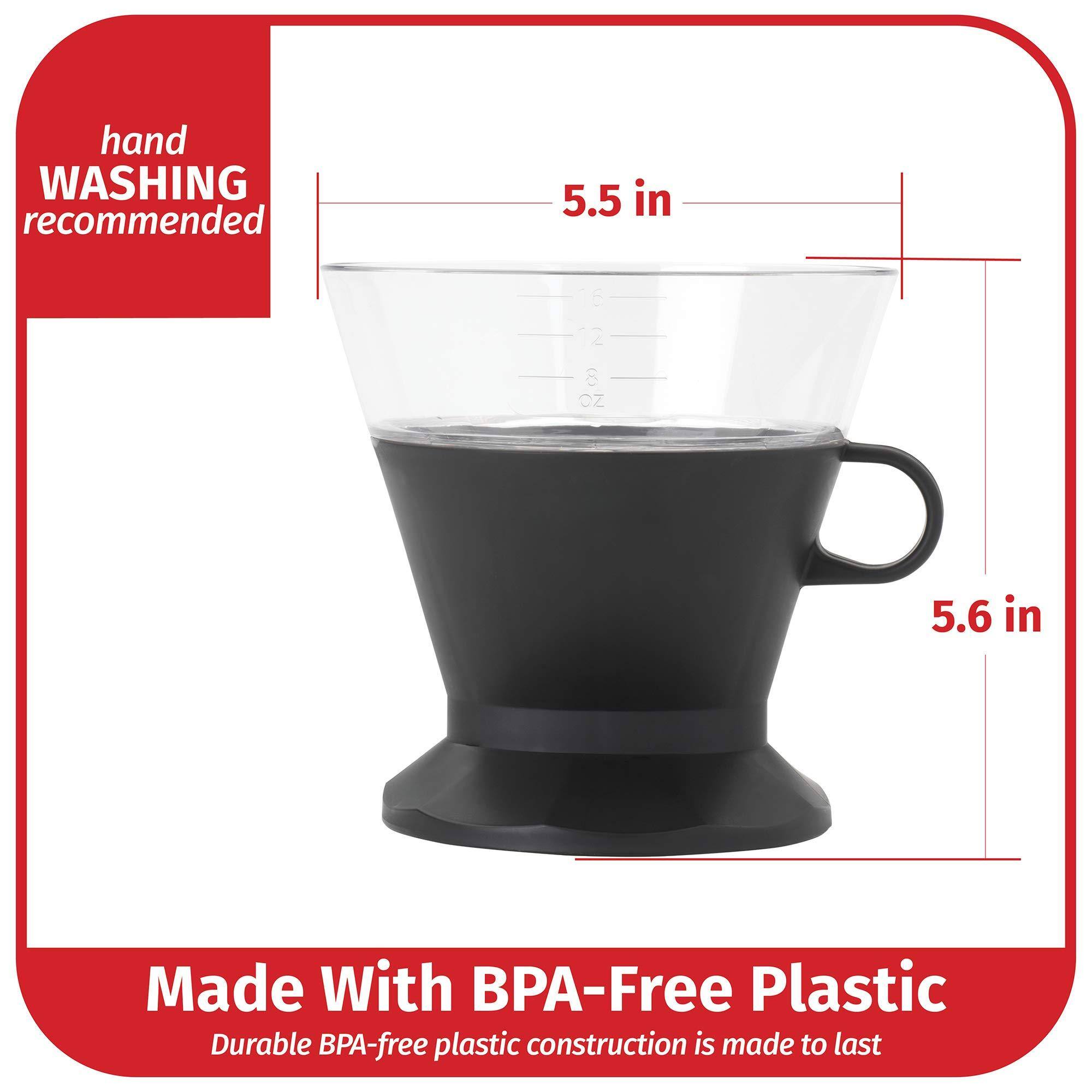 hand WASHING recommended

5.5 in

5.6 in

Made With BPA-Free Plastic

Durable BPA-free plastic construction is made to last