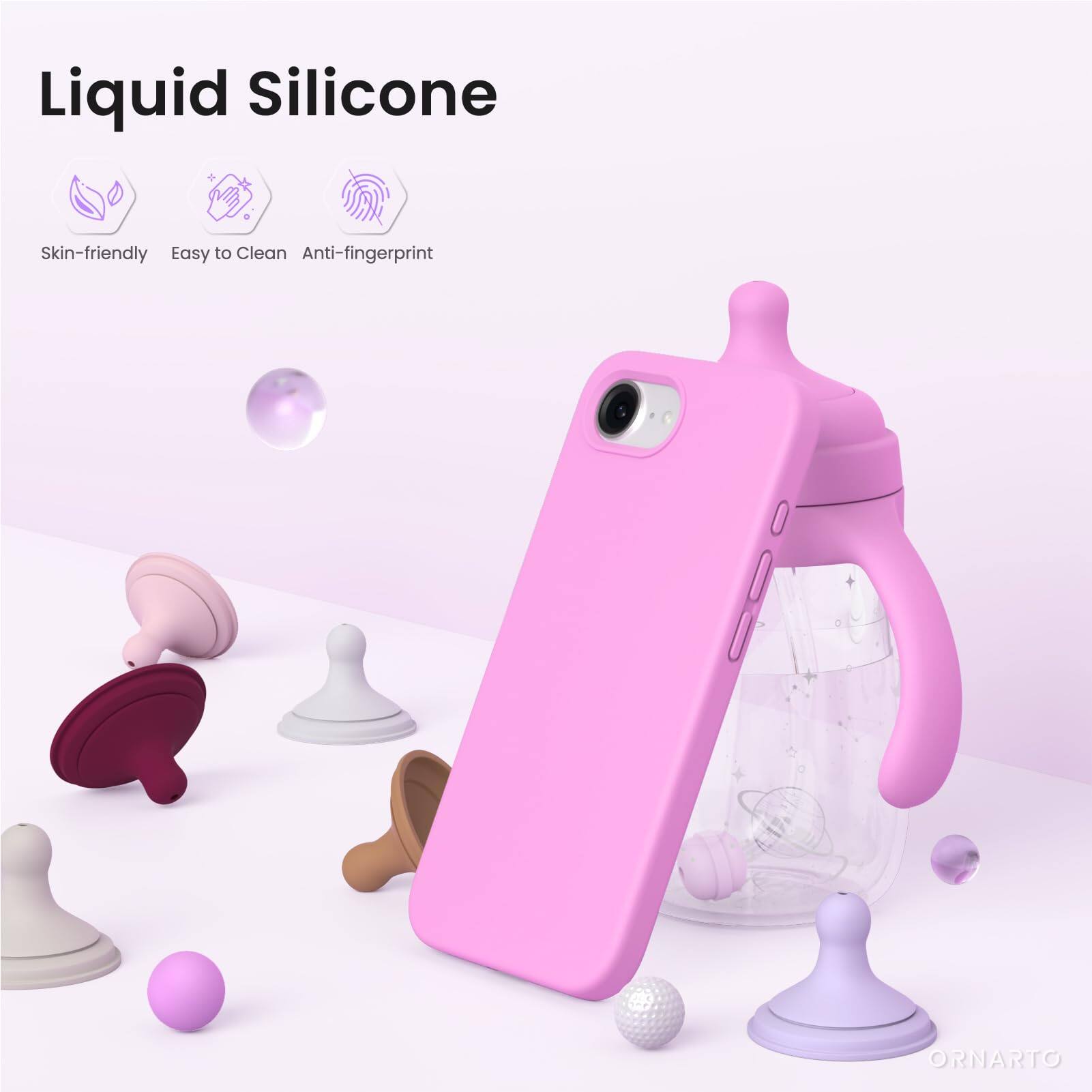 Liquid Silicone Skin-friendly Easy to Clean Anti-fingerprint ORNARTO