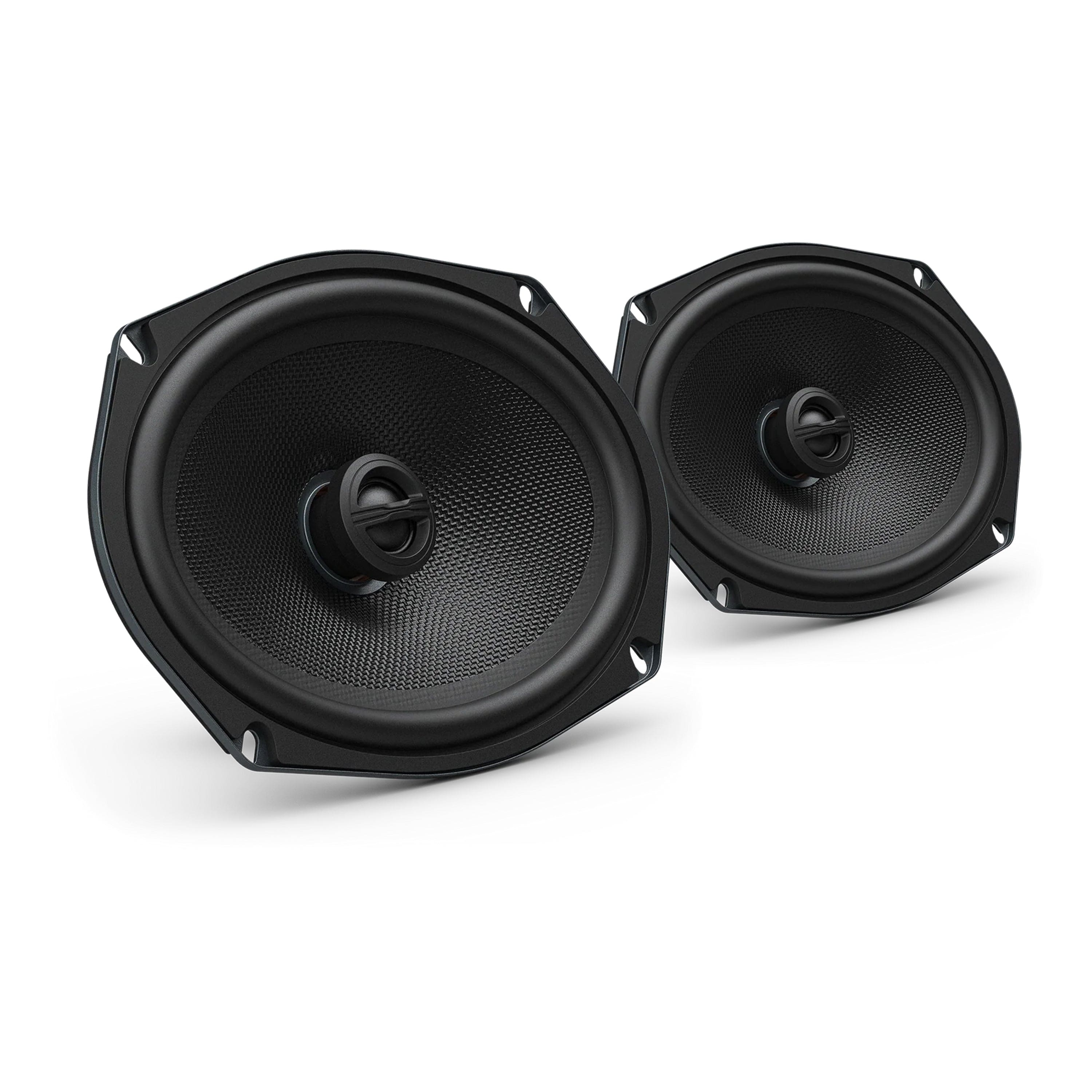AudioControl - Altitude Series 6" x 9" Coaxial Speakers with Precision-Molded Glass Fiber Cones (Pair) - Black