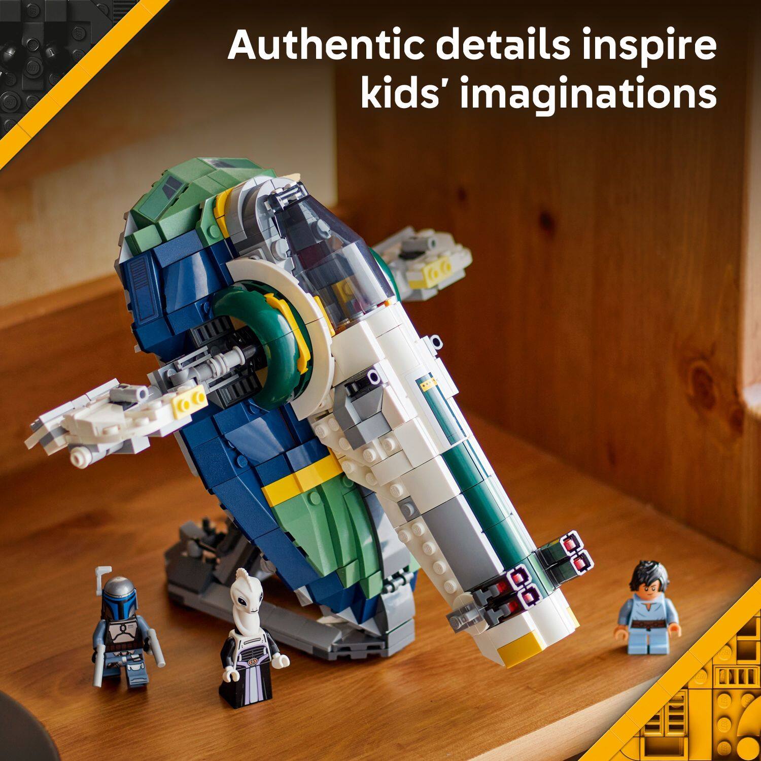 Authentic details inspire kids' imaginations.