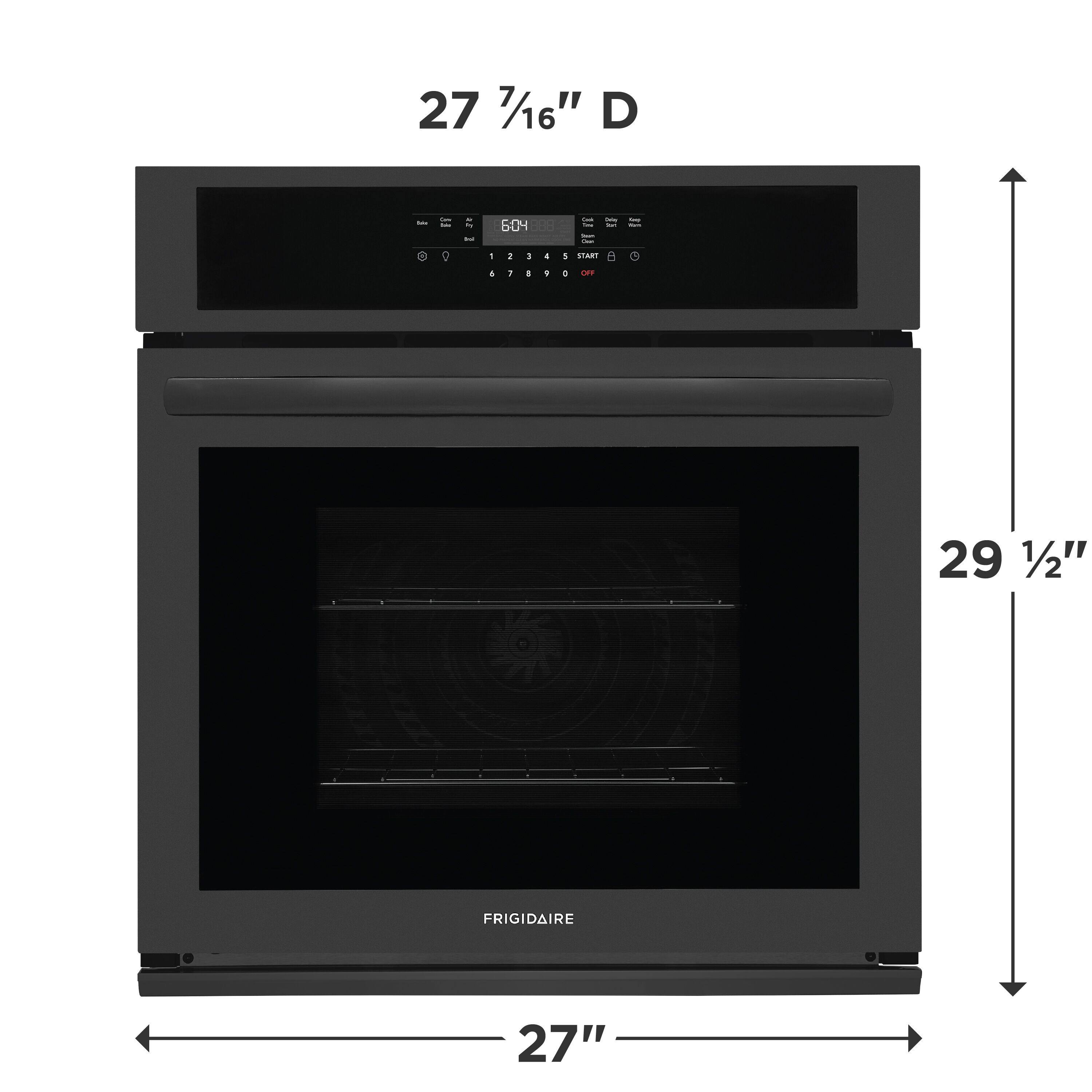 27 7/16" D  
60° : I : 12345 - I a 4 1 ARI  
29 1/2"  
FRIGIDAIRE  
27"