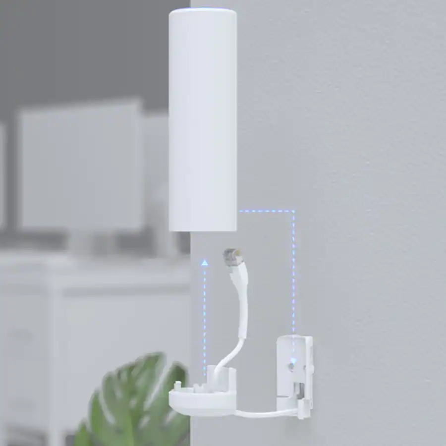 Mesh Point Device Ubiquiti Networks Wireless Dual Band Wi Fi 6 Mesh Access Point U6 Mesh ...