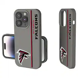 Keyscaper - NFL - Atlanta Falcons iPhone Soft Touch Case - 14 - Gray