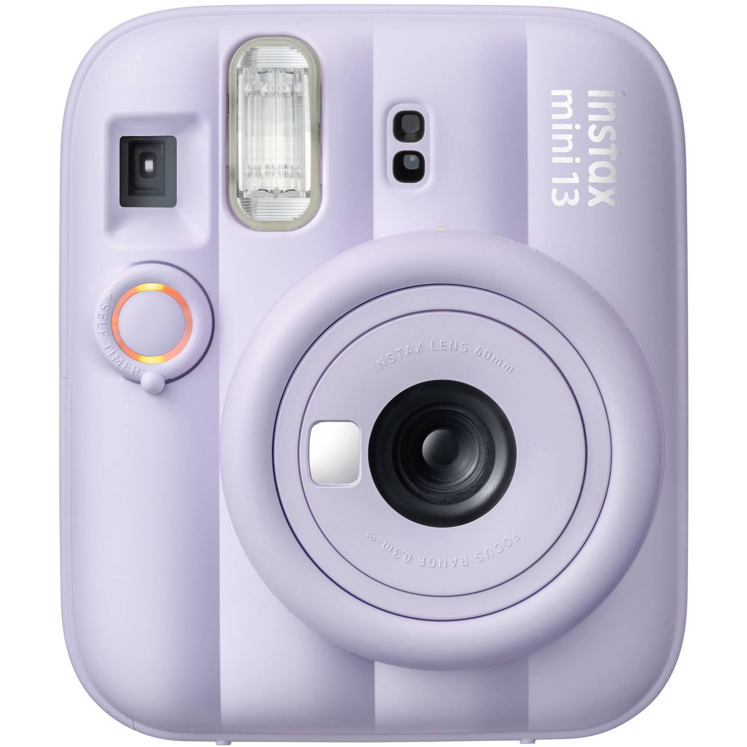 instax mini 13  
SELF TIMER  
INSTAX LENS 60mm  
0.3m-6 RANGE  
SNOD