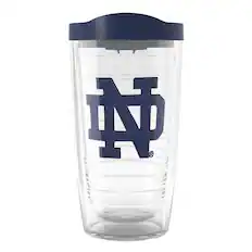 Front. Tervis - Notre Dame Fighting Irish 16oz. Emblem Tumbler - Multicolor.