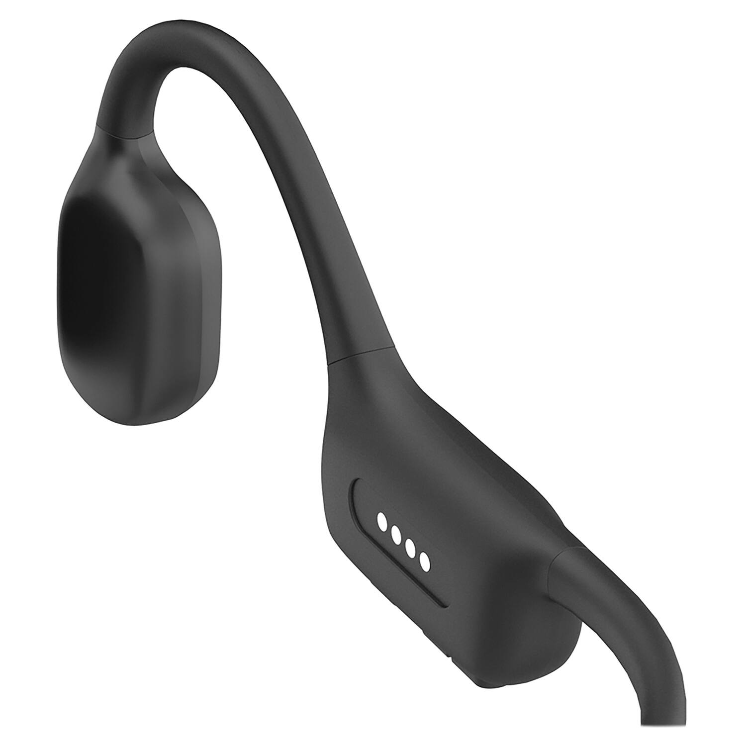 Alt View 2. OPN Sound - OPN Sound Swym+ Open-Ear Wireless Bone Conduction Swimming Headphones With MP3 And Bluetooth - Black.