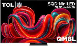 TCL - 85" Class QM8L Series 4K UHD HDR SQD-Mini LED Smart TV with Google TV (2026)