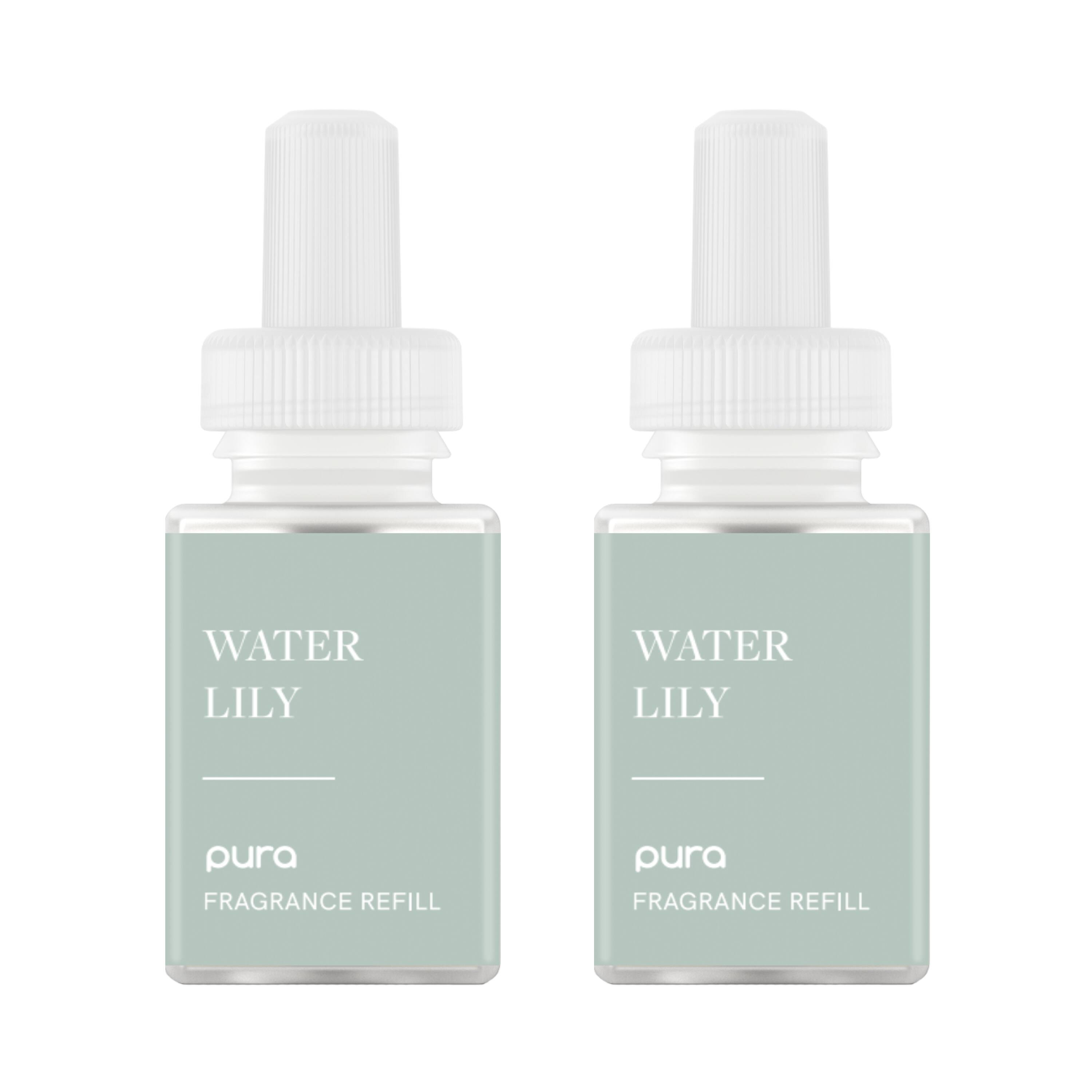Pura - Water Lily Open Air Tech Smart Vial Dual Refill - Green