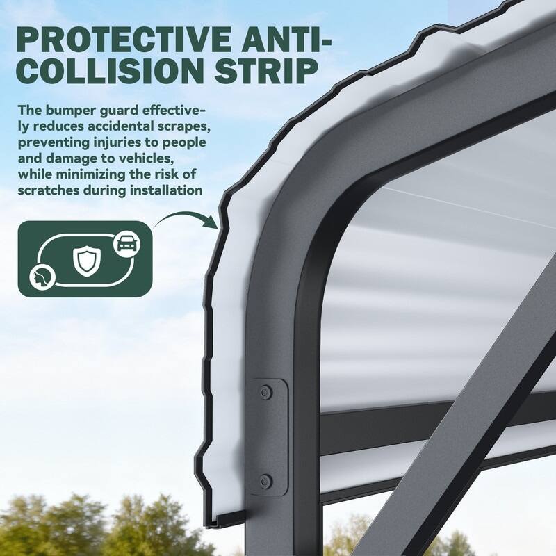PROTECTIVE ANTI-COLLISION STRIP

The bumper guard effectively reduces accidental scrapes, preventing injuries to people and damage to vehicles, while minimizing the risk of scratches during installation