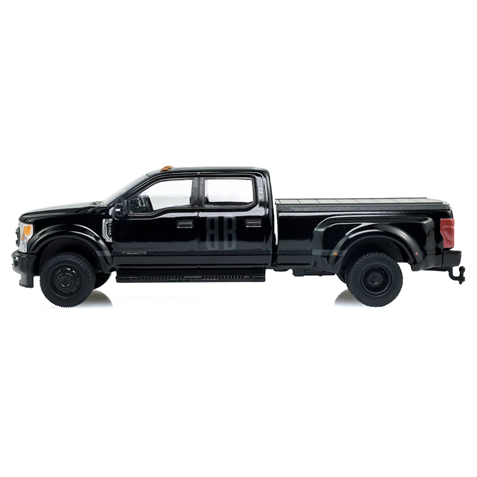 Alt View 1. Greenlight - 2020 Ford F-450 XL Super Duty Pickup Truck Black "Black Bandit" Series 31 1/64 Diecast Model Car by Greenlight.