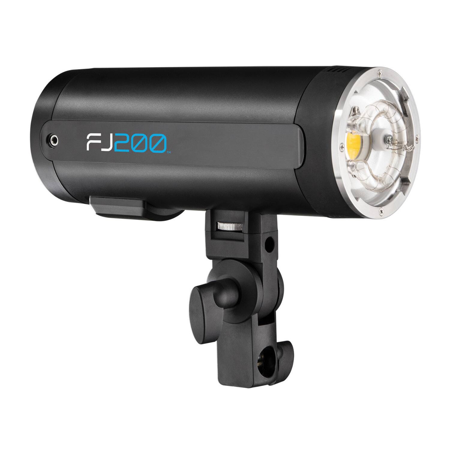 Left. Westcott - Westcott FJ200 200Ws Strobe Light with 64GB SD Card and Koah Backdrop Boards.