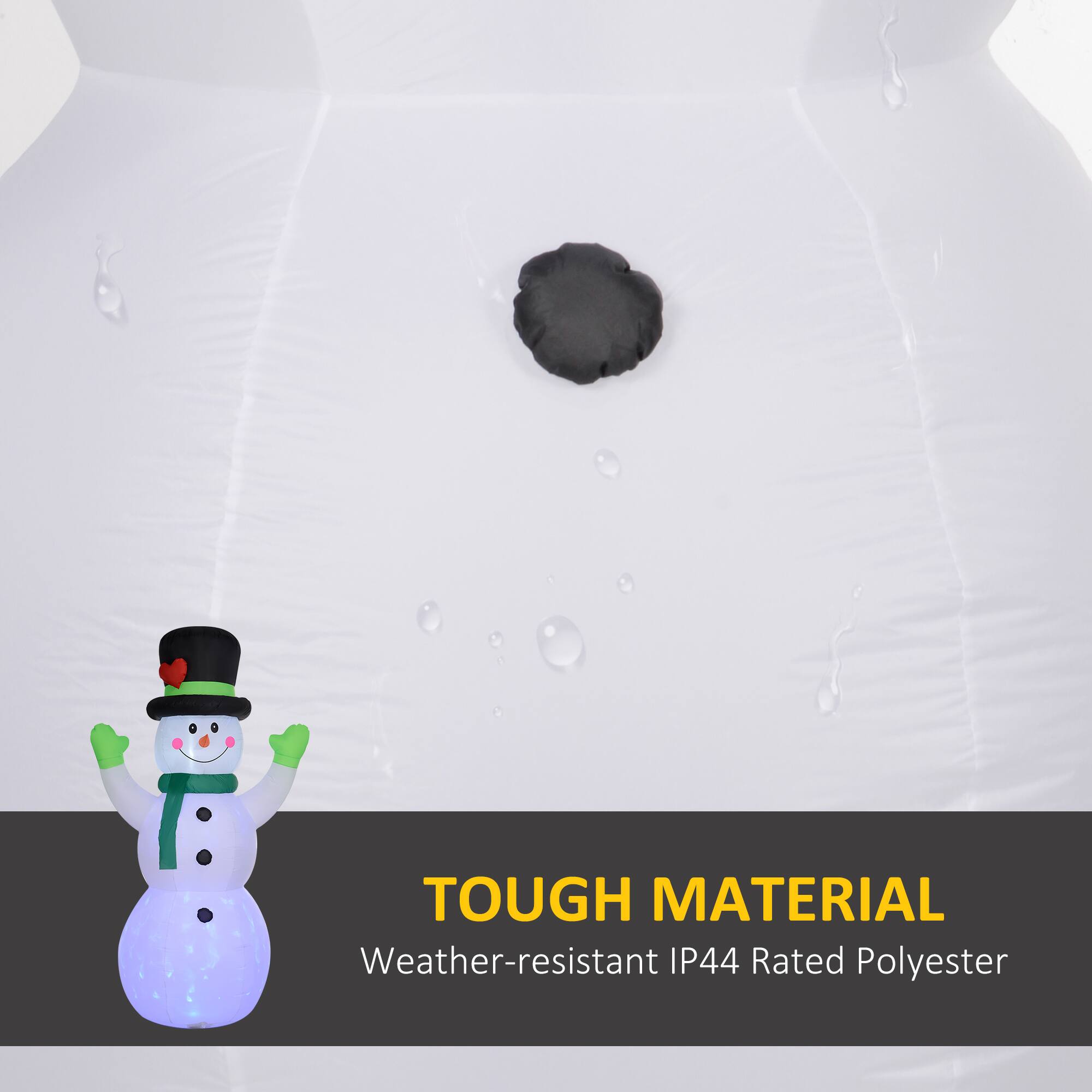 Tough Material: Weather-resistant IP44 Rated Polyester