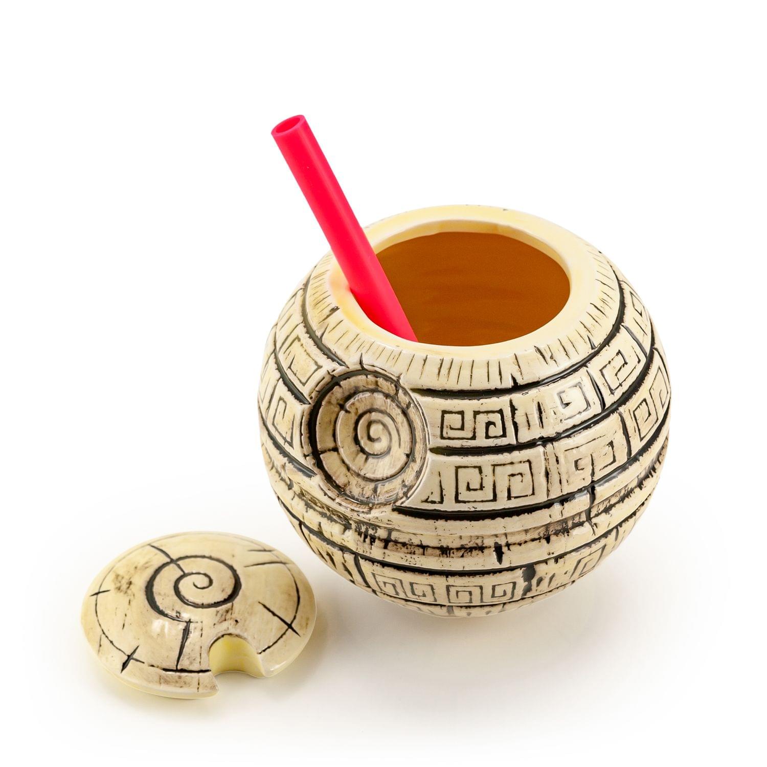 Alt View 10. Star Wars - Geeki Tikis Star Wars Death Star Ceramic Mug | Holds 24 Ounces - Beige.