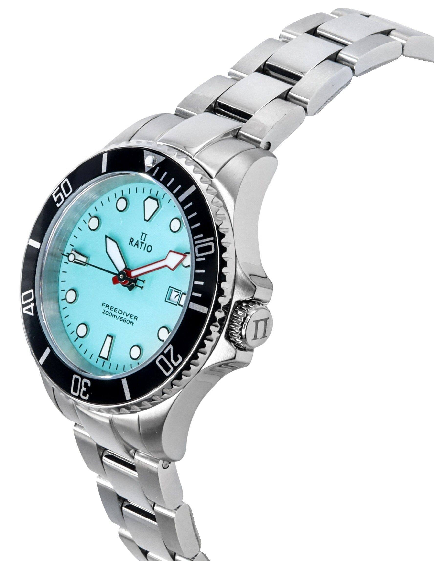 50  
RATIO  
40  
200m/660ft  
FREEDIVER  
30  
20