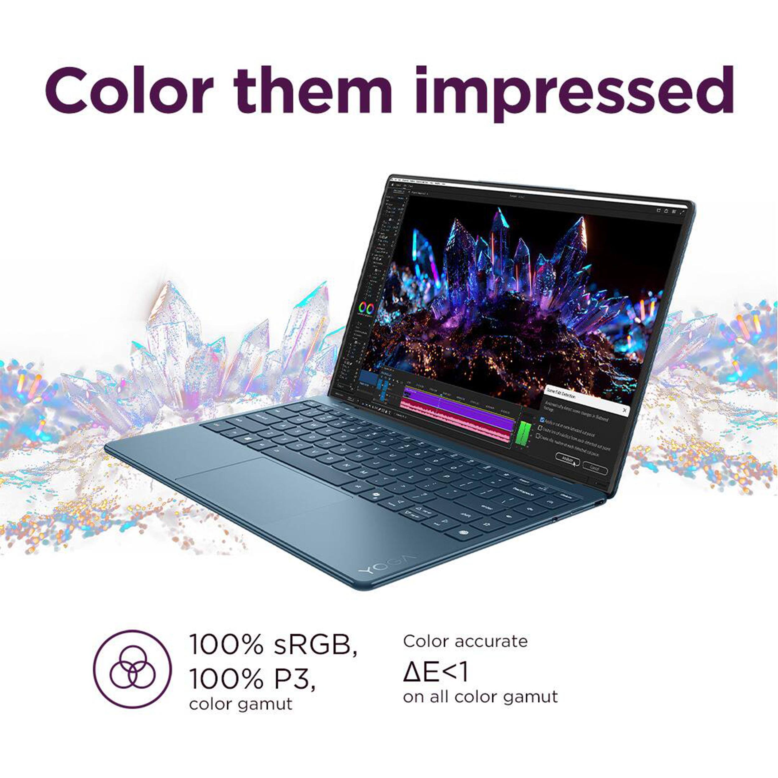 Color them impressed

100% sRGB, 100% P3, color gamut

Color accurate ΔE<1 on all color gamut