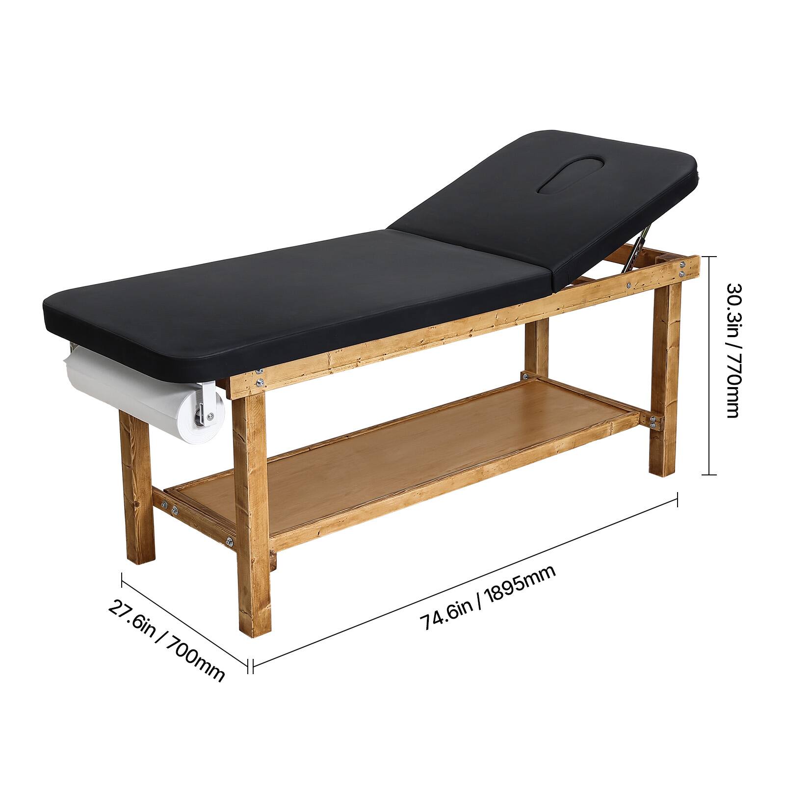 30.3in / 770mm  
27.6in / 700mm  
74.6in / 1895mm