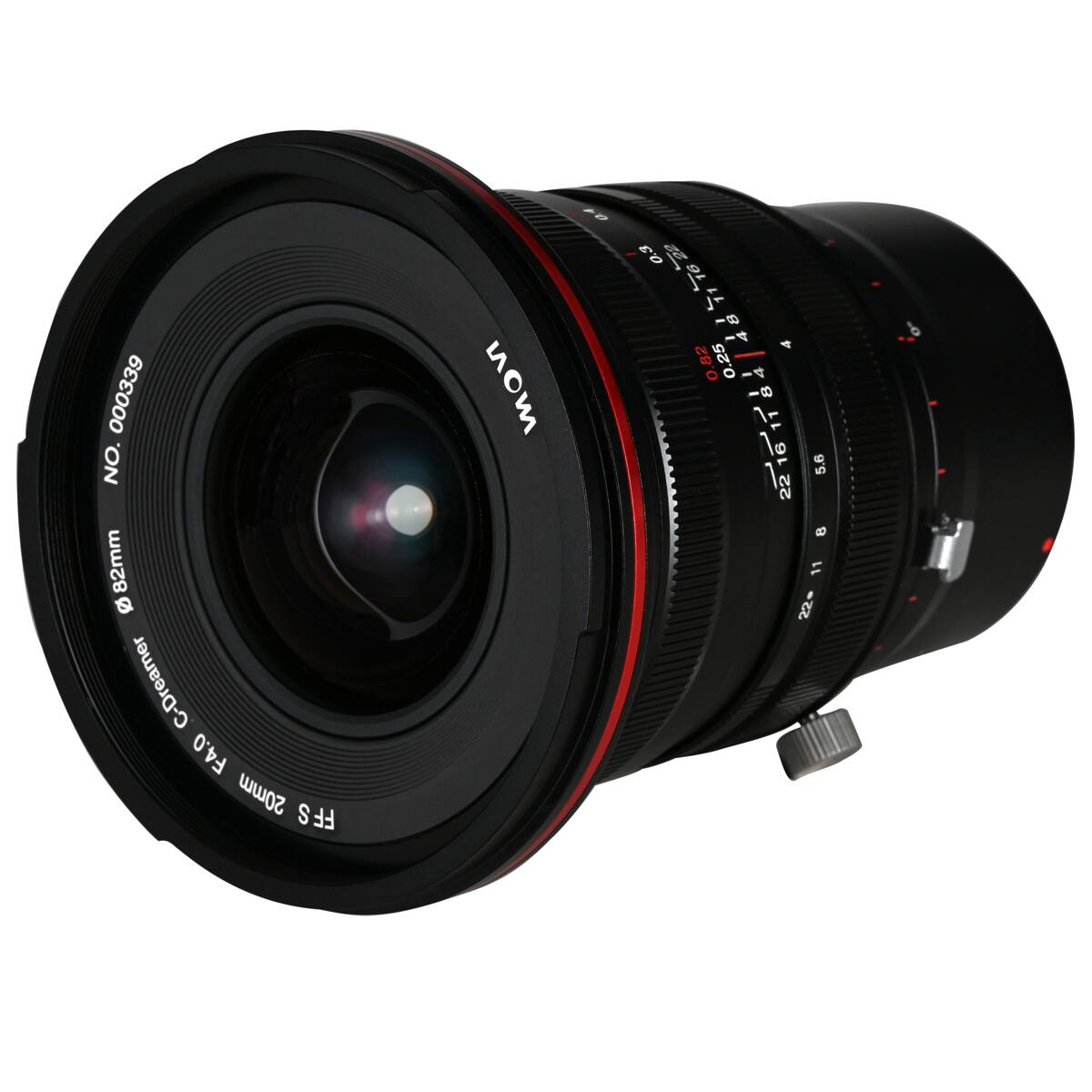 000339 NO. 82mm & C-Dreamer F4.0 20mm FFS S NVON 10 03  ! 0.82 0.25 or 8  4 O  2216 22 5.6 B 11 22-