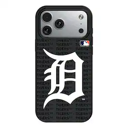 Keyscaper - MLB - Detroit Tigers Primary Logo iPhone Magnetic Bump Case - 15 - Black
