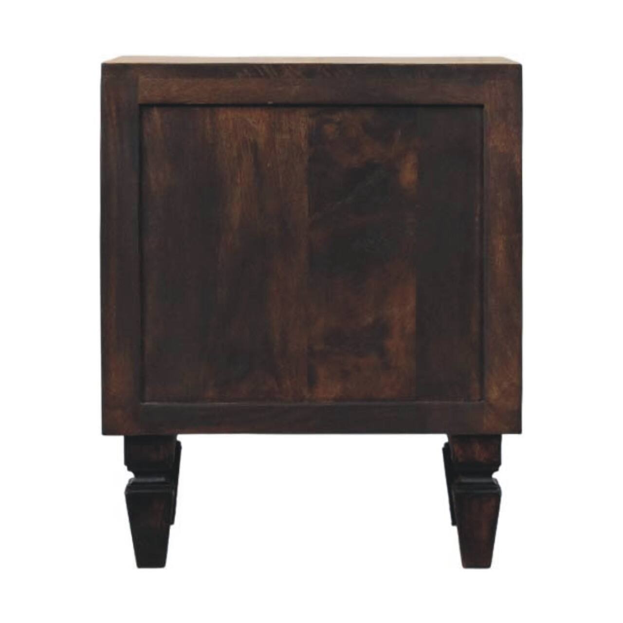 Back. Artisan Furniture - Artisan Furniture Solid Wood Belmont 2 Drawer Nightstand - Brown.