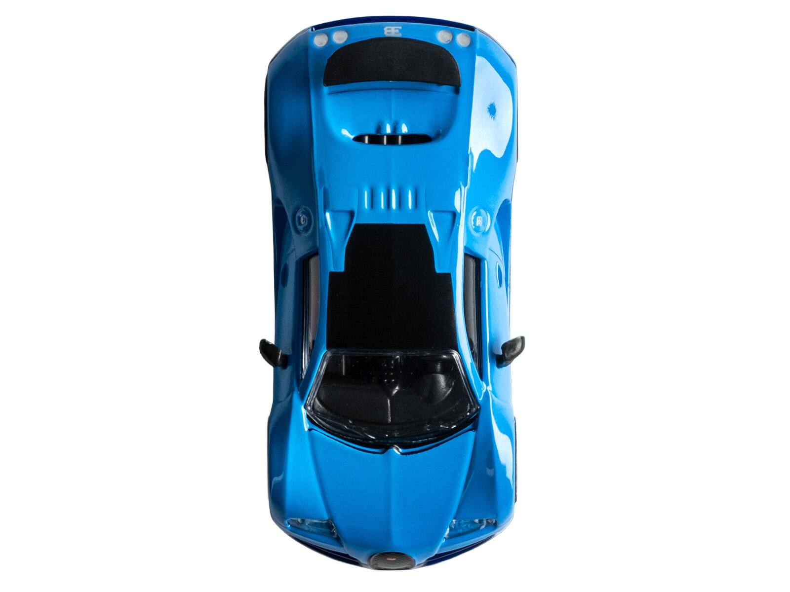 Alt View 2. Majorette - 2005 Bugatti Veyron 16.4 Super Sport Blue "Collection" Series 1/64 Diecast Model Car by Majorette.
