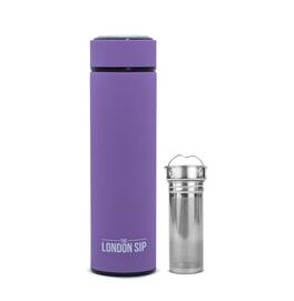 Escali - London Sip Infuser Bottle 16oz - Purple