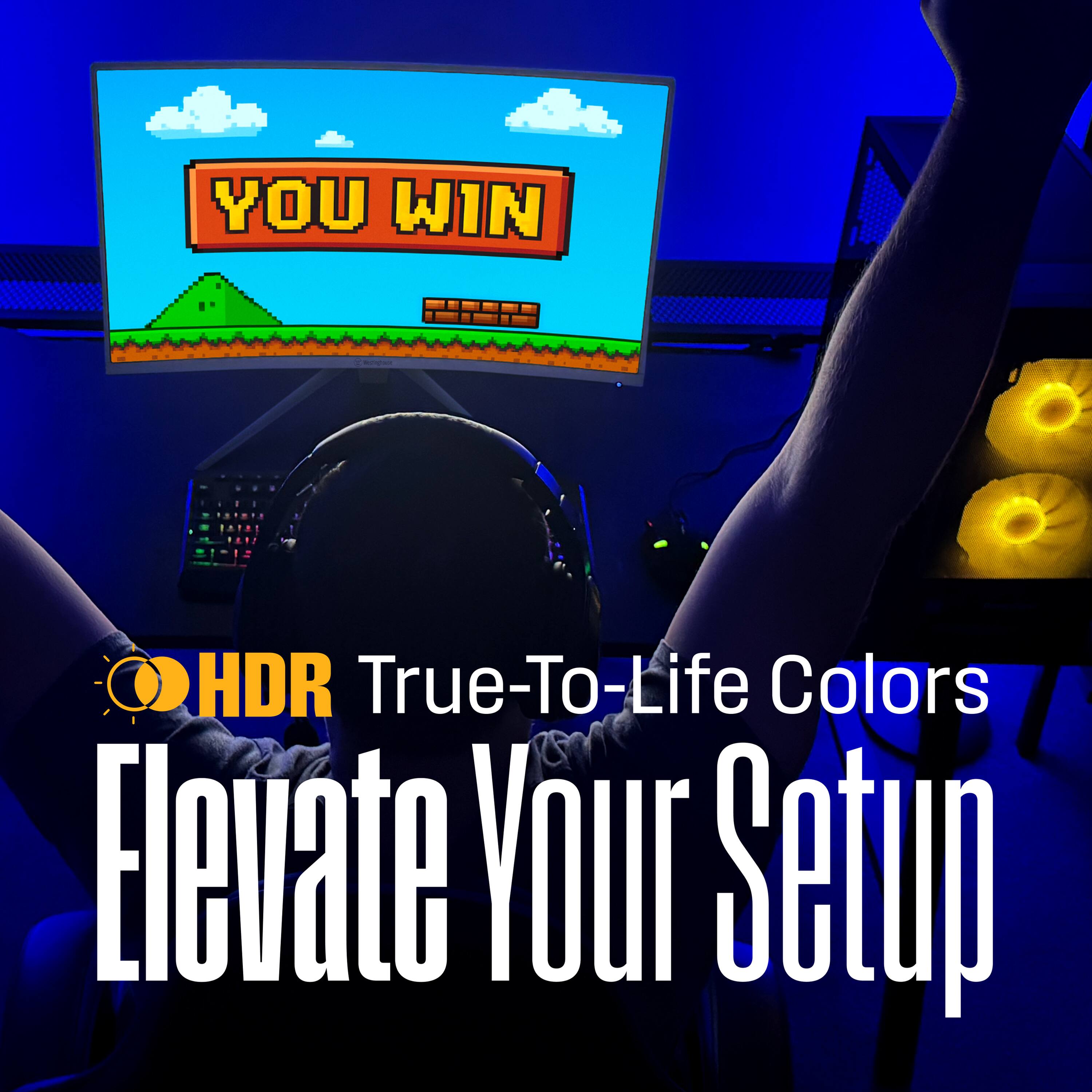 HDR True-To-Life Colors Elevate Your Setup