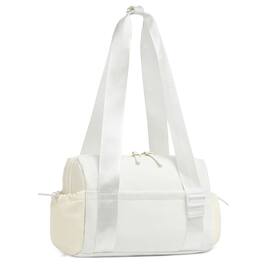 Unique Bargains - Mini Gym Bag for Women Yoga Small Sports Bag for Women Girls Waterproof PU Fitness Tote with Wet Compartment - White